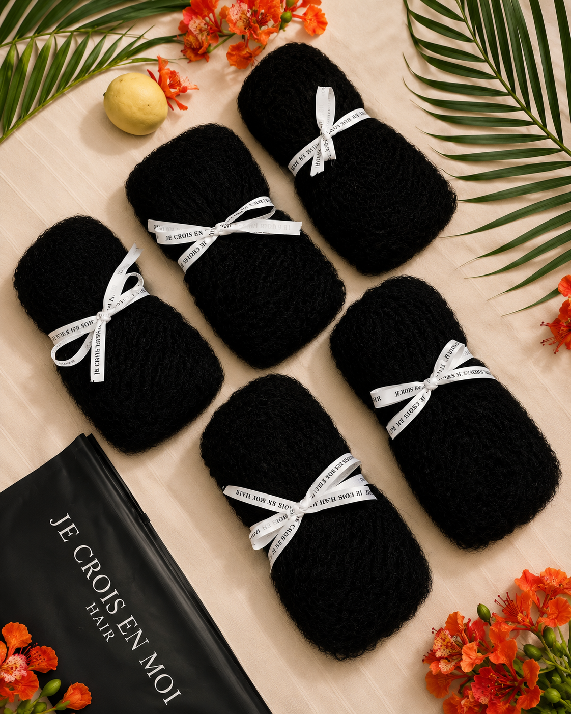 Mèches Naturelles Afro Vanille – 20 Pouces 🤍