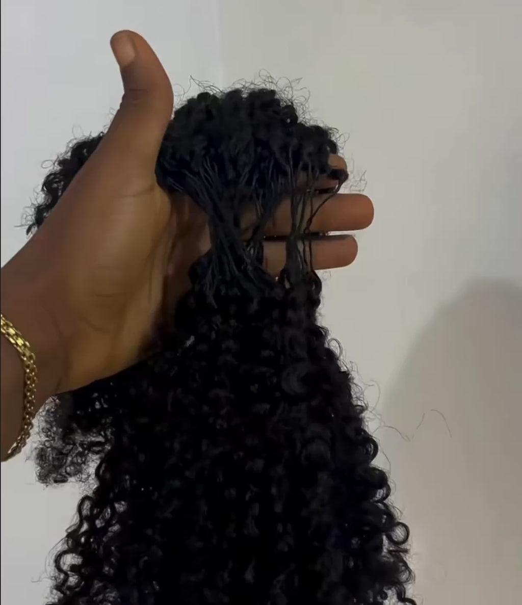 Mèches Naturelles à fil Afro Créolia – 16 Pouces 🤍